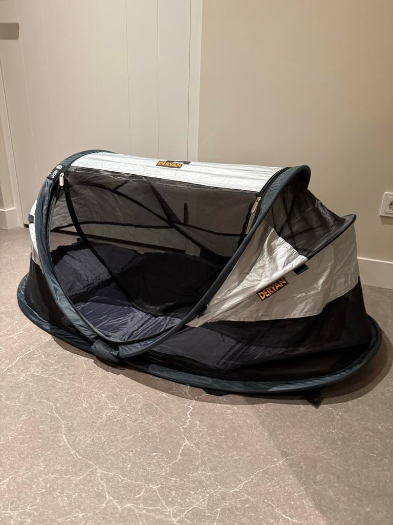 DERYAN Baby Luxe Reisbedje - incl matras, Kinderen en Baby's, Babywiegjes en Ledikanten, Nieuw, Reisbedje, Ophalen