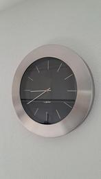 LEFF Amsterdam klok Bold Steel 55 cm, Huis en Inrichting, Woonaccessoires | Klokken, Ophalen of Verzenden, Zo goed als nieuw