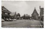 Waalwijk Markt met auto's Albert Heijn telefooncel 1963, Verzamelen, Ansichtkaarten | Nederland, Ophalen, 1960 tot 1980, Ongelopen