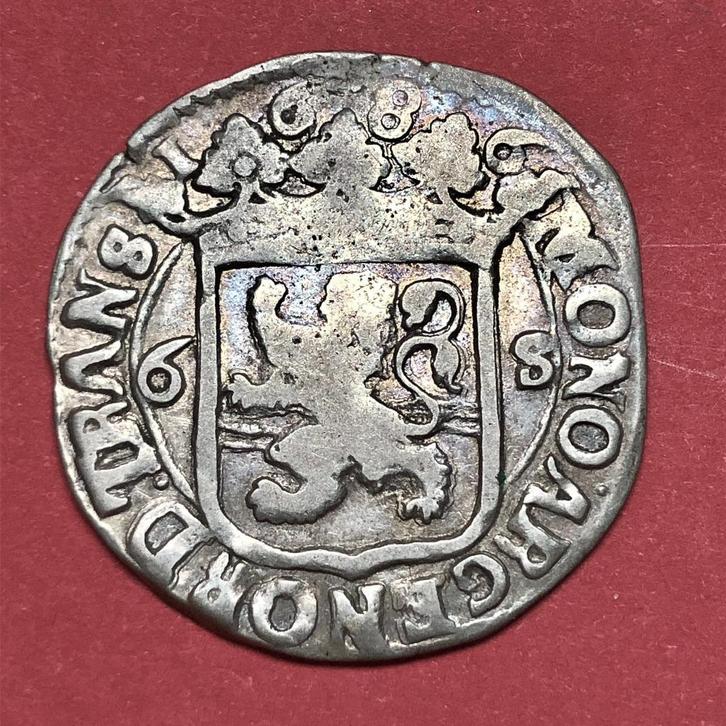 Overijssel. Rijderschelling 1686. Zfr+., Postzegels en Munten, Munten | Nederland, Losse munt, Overige waardes, Vóór koninkrijk