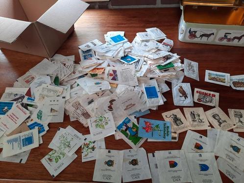 Veel suikerzakjes leeg oa DE, emblemen luchtmacht, vogels, Verzamelen, Overige Verzamelen, Gebruikt, Ophalen of Verzenden
