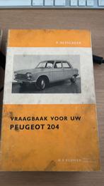 Vraagbaak Peugeot 204 vanaf 1965, Ophalen of Verzenden