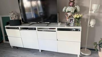 Witte Besta TV Meubel