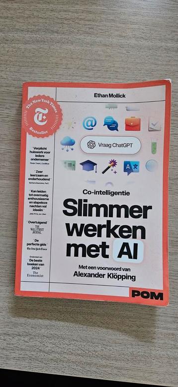 Slimmer Werken met AI - Ethan Mollick beschikbaar voor biedingen