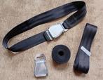 Broekriem met vliegtuiggesp, Zwart, Minder dan 95 cm, Ophalen of Verzenden, Riem of Ceintuur