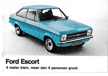 Ford Escort programma 1975/1976 beschikbaar voor biedingen