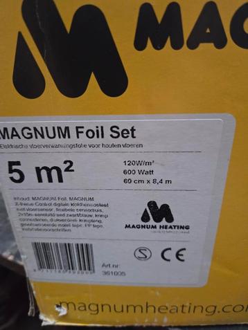 Magnum vloer verwarming 5 m2 nieuw  beschikbaar voor biedingen