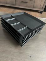 7 Borden met vakken - Gourmet/BBQ, Keramiek, Nieuw, Ophalen of Verzenden, Bord(en)