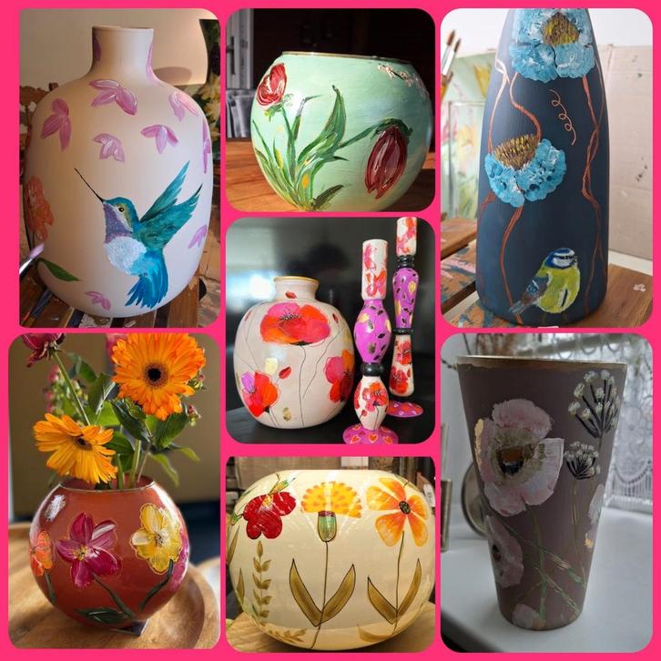 Workshop Vazen schilderen, Diensten en Vakmensen, Cursussen en Workshops