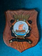 Wapenschild Hr. Ms. Buyskens A904, Verzamelen, Militaria | Algemeen, Ophalen of Verzenden, Marine, Nederland, Embleem of Badge