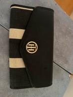 Tommy Hilfiger Portemonnee Zwart/Wit Streep, Sieraden, Tassen en Uiterlijk, Portemonnees, Ophalen of Verzenden, Zo goed als nieuw