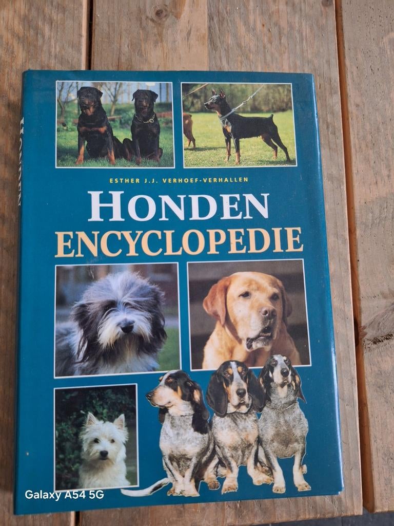 Honden Encyclopedie - Verhoeve-Verhallen, Ophalen of Verzenden, Zo goed als nieuw, Esther J.J. Verhoeve-Verhallen