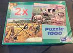 Playtime puzzel 1000 stukjes in de weide Cornelis Jetses, Hobby en Vrije tijd, Denksport en Puzzels, Ophalen of Verzenden, Zo goed als nieuw