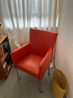 Design eetkamerstoelen., Ophalen, Gebruikt, Minder dan 75 cm, Leer