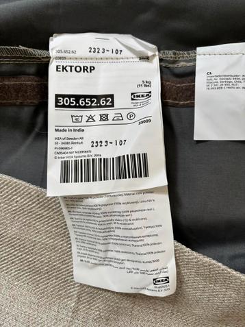 NIEUW!!! Ikea 3 zitters EKTROP hoes te koop - afbeelding 4