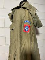 US M43 combat jacket met capuchon 82nd Airborne Division, Verzamelen, Militaria | Tweede Wereldoorlog, Verzenden