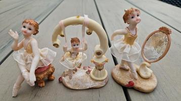 Ballerina Beeldjes Set van 3 beschikbaar voor biedingen
