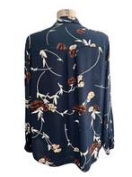 Ganni blouse L, Kleding | Dames, Blouses en Tunieken, Blauw, Ganni, Maat 42/44 (L), Ophalen of Verzenden