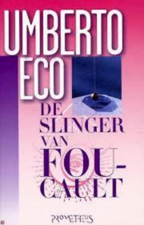 Umberto Eco- De Slinger van Foucault- HC, Boeken, Literatuur, Zo goed als nieuw, Verzenden