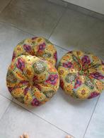 Gekleurde ronde kussens, Huis en Inrichting, Woonaccessoires | Kussens, Ophalen of Verzenden, Nieuw, Rond