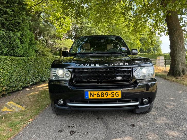 Land Rover Range Rover 3.6 TD V8 AUT 2009 Zwart - youngtimer, Auto's, Land Rover, Bedrijf, 4x4, ABS, Achteruitrijcamera, Adaptieve lichten