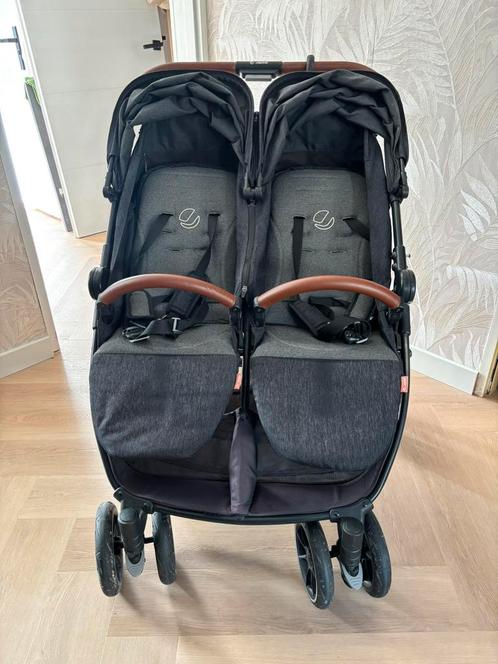 Tweelingbuggy Jane Twinlink, Kinderen en Baby's, Tweelingen en Meerlingen, Gebruikt, Kinderwagen of Buggy, Ophalen