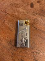 Vintage Aansteker met Voetballer, Verzamelen, Niet bekend, Ophalen of Verzenden, Aansteker, Niet bekend