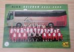 Elftalfoto Ajax selectie 2001-2002 Oad busreizen, Ophalen of Verzenden, Zo goed als nieuw, Ajax