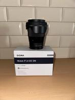 Sigma 16mm f/1.4 DC DN (Sony E-mount), Audio, Tv en Foto, Fotografie | Lenzen en Objectieven, Ophalen, Zo goed als nieuw, Groothoeklens