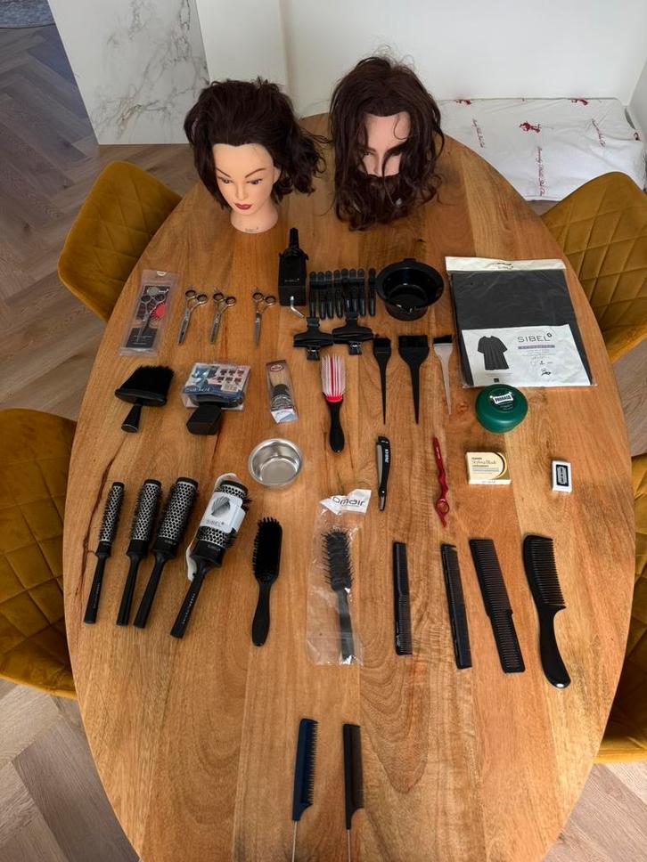 Kapperspullen, Sieraden, Tassen en Uiterlijk, Uiterlijk | Haarverzorging, Zo goed als nieuw, Ophalen