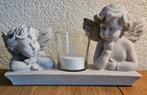 'Putti' kaarshouder Engeltjes romantisch vintage 21x12 Kerst, Ophalen of Verzenden, Nieuw