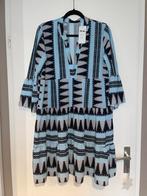 dames turquoise ibiza boho tuniek blouse mt 42, Kleding | Dames, Blouses en Tunieken, Boetiek, Blauw, Maat 42/44 (L), Ophalen of Verzenden