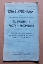 # Zeldzaam / Oude Rijwielpadenkaart Achterhoek en omgeving, Gelezen, Ophalen of Verzenden, Landkaart, 1800 tot 2000
