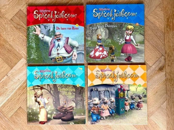 4x Efteling Sprookjesboom Prentenboeken - Nette staat, Verzamelen, Efteling, Zo goed als nieuw, Overige typen, Ophalen of Verzenden