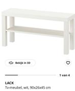 Lack 90x26x45 tv meubel ikea, Huis en Inrichting, Ophalen, 50 tot 100 cm, Zo goed als nieuw, 25 tot 50 cm