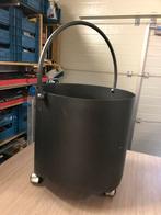 Houtbak op wielen haard vuur bak, Ophalen, Gebruikt, Hout, Houtkachel