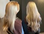 hair weave en nanoring extensions, extensions her-plaatsen, Ophalen of Verzenden, Nieuw, Pruik of Haarverlenging
