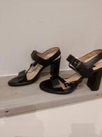 Sandalen met hoge hak merk Zinda maat  37 nieuw, Ophalen, Nieuw, Zwart, Sandalen of Muiltjes