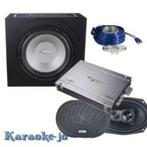 Complete Car Audio set Speakers, Sub en versterker, Auto diversen, ., Nieuw, Ophalen of Verzenden, .