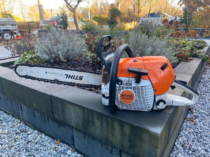 Stihl MS 441 C kettingzaag, Tuin en Terras, Hand-tuingereedschap, Zo goed als nieuw, Ophalen of Verzenden