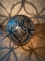 Zenza tafellamp ball circles small silver 20x20 cm, Gebruikt, Ophalen of Verzenden