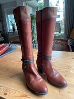 Charmante warmgevoerde leren laars maat 40 van Marco Tozzi, Hoge laarzen, Bruin, Ophalen of Verzenden, Zo goed als nieuw