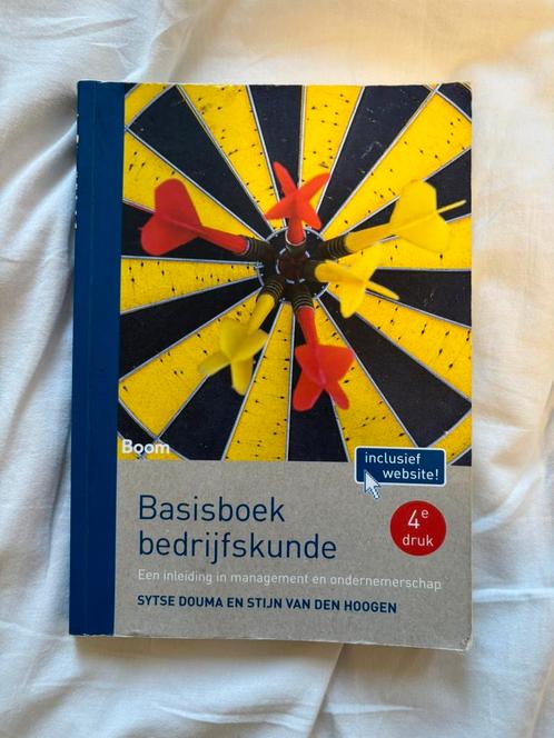 Sytse Douma - Basisboek bedrijfskunde, Boeken, Wetenschap, Zo goed als nieuw, Sociale wetenschap, Ophalen of Verzenden