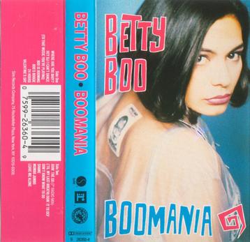 Betty Boo zeldzame muziek cassette Boo mania 12 tracks dolby beschikbaar voor biedingen