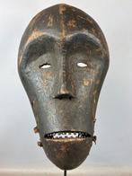 250985 Zeer zeldzaam Antiek Afrikaans Zande masker uit Kongo, Antiek en Kunst, Ophalen of Verzenden