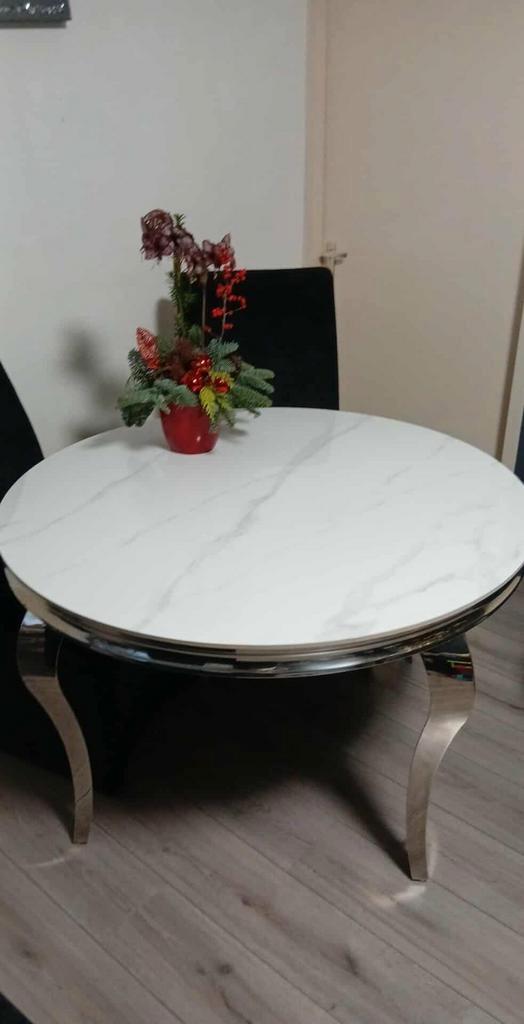 Eettafel salontafel en tv kast, Huis en Inrichting, Tafels | Eettafels, Zo goed als nieuw, 50 tot 100 cm, Rechthoekig, Ophalen