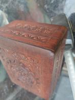 Houten kistje indisch, Ophalen