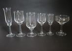 Vintage design 30 glazen Ambassador Leerdam Heesen Nederland, Glas of Glazen, Ophalen of Verzenden, Overige stijlen, Glas
