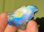 Labradoriet half gepolijst mineralen, Ophalen of Verzenden, Mineraal