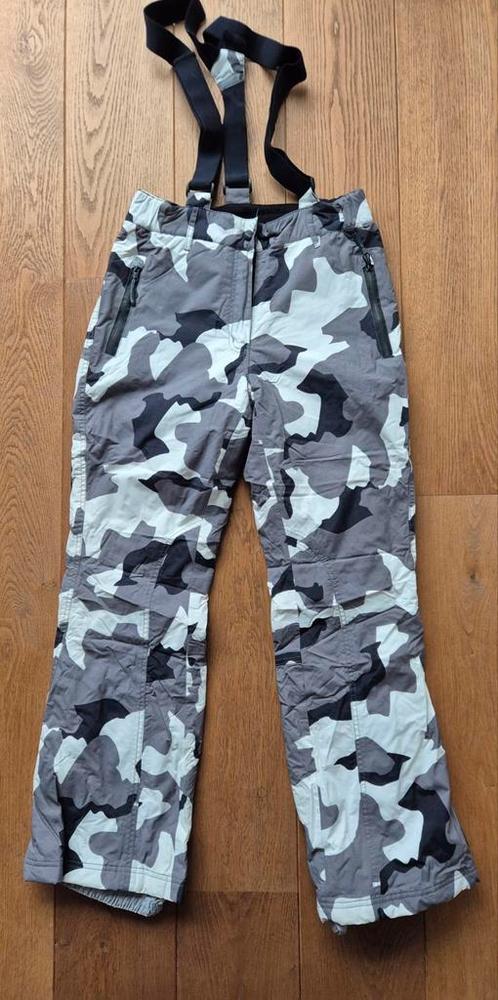 Ski-broek Falcon army print M, Kleding | Dames, Wintersportkleding, Gedragen, Broek, Maat 38/40 (M), Ophalen of Verzenden